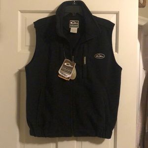 Black drake fleece vest